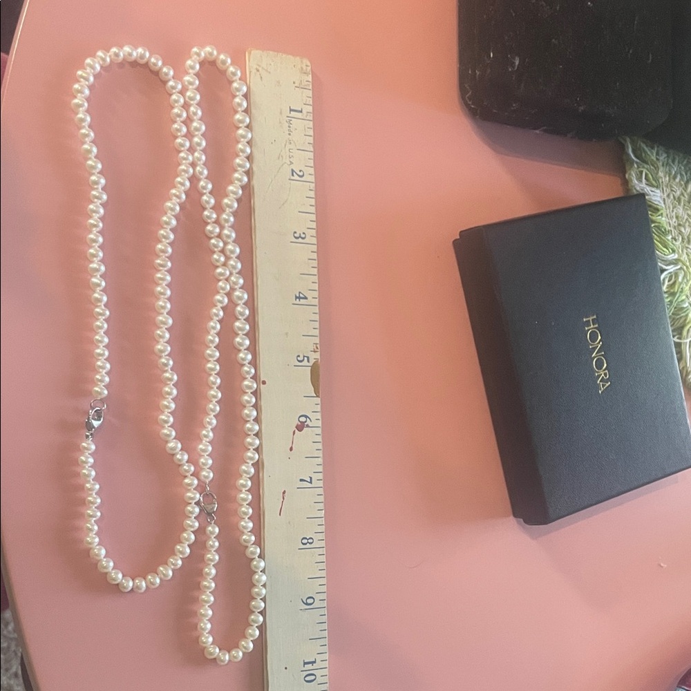Honora Cream Pearl Necklace set